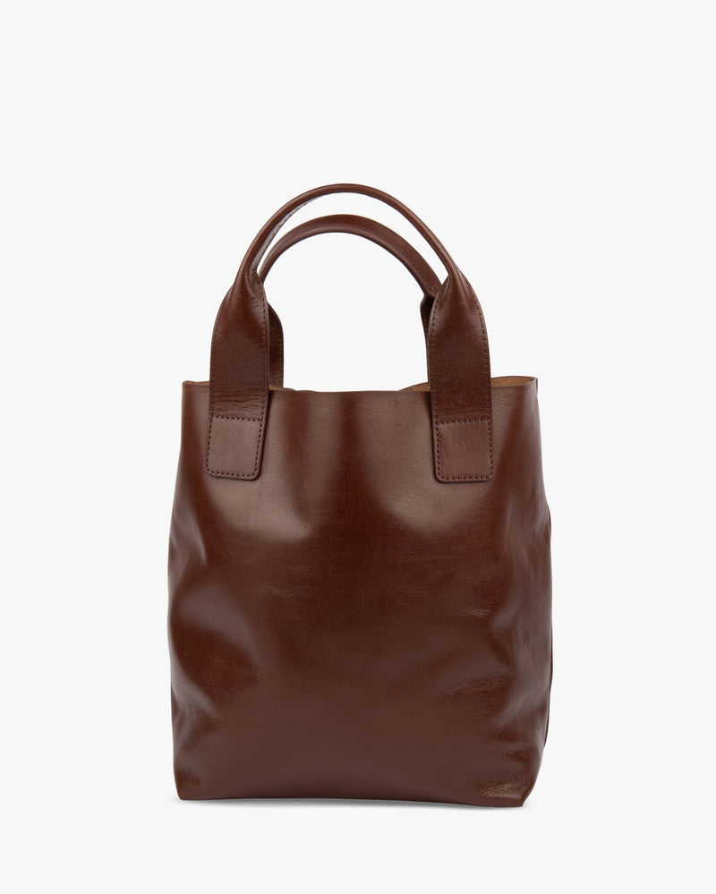 Naomi Shopper Bag Chestnut Brown