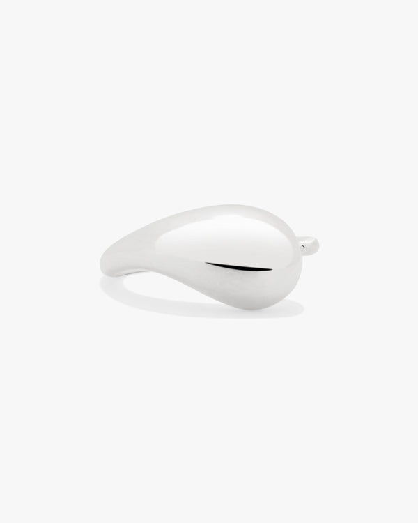 Silver Dome flow Ring