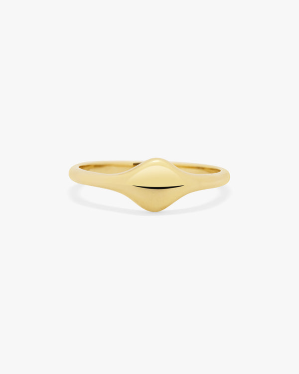 Golden Bareline Ring