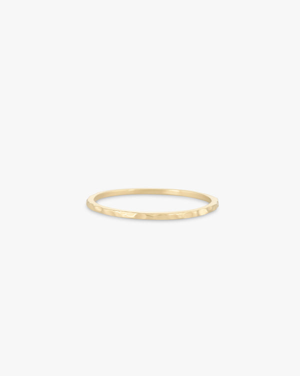 Golden Beat Stackable Ring