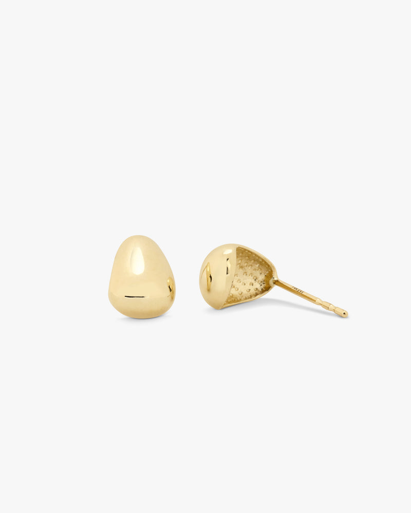 14K Embrace Gold Stud Earrings