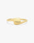 Golden Flowband Ring