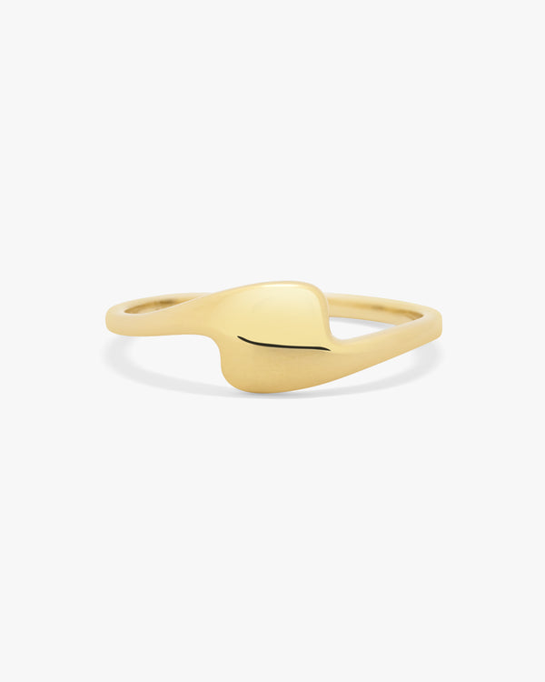 Golden Flowband Ring