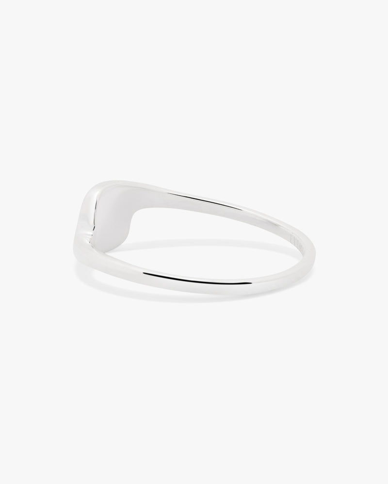 Silver Flowband Ring
