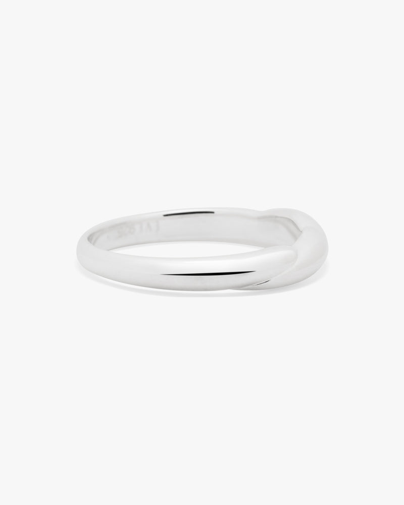 Silver Twistline Ring