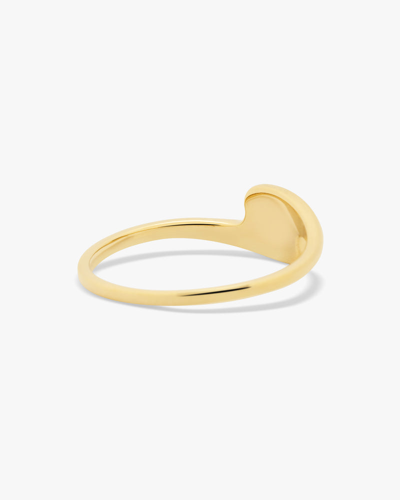 Golden Flowband Ring