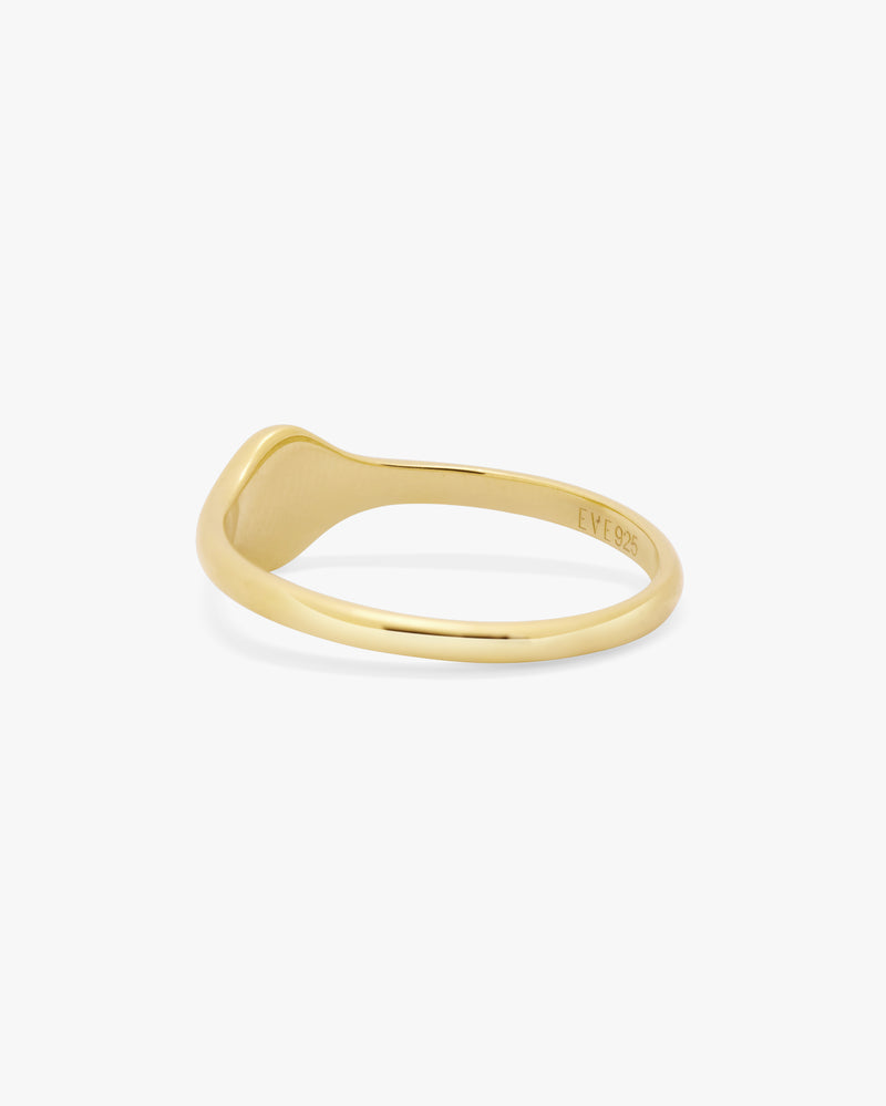 Golden Bareline Ring