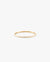 Golden Enamel Stripe Band