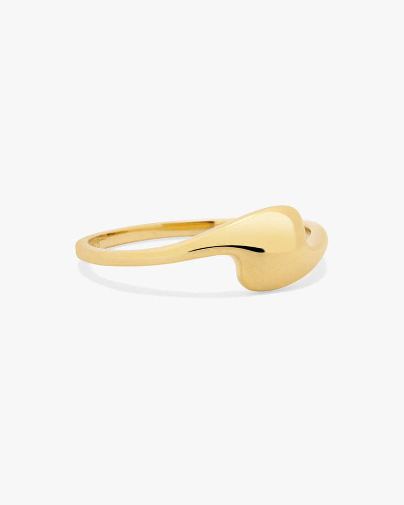 Golden Flowband Ring