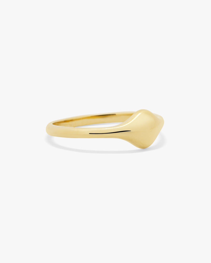 Golden Bareline Ring