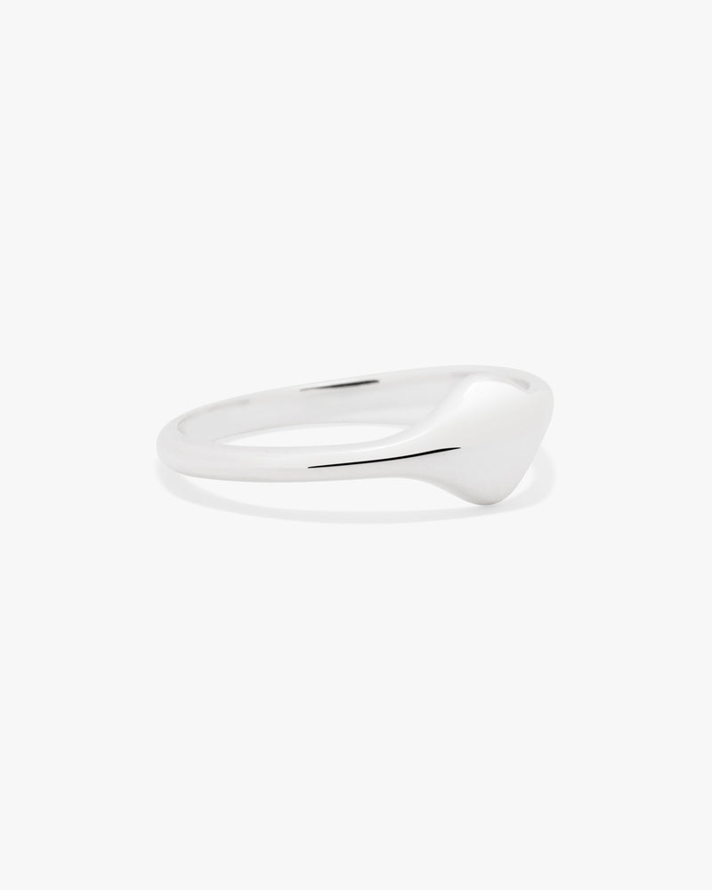 Silver Bareline Ring