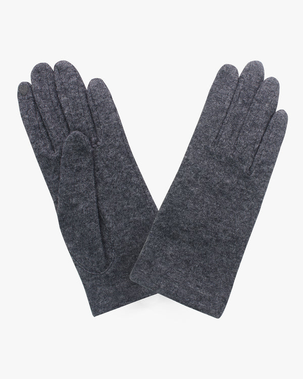 Classic Wool Touch Gloves Charcoal