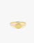 Golden Mini Signet Ring