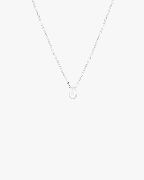 Silver Mini Drop Necklace