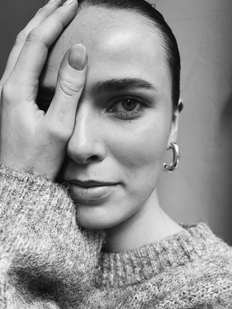 Golden Loop Hoop Earrings