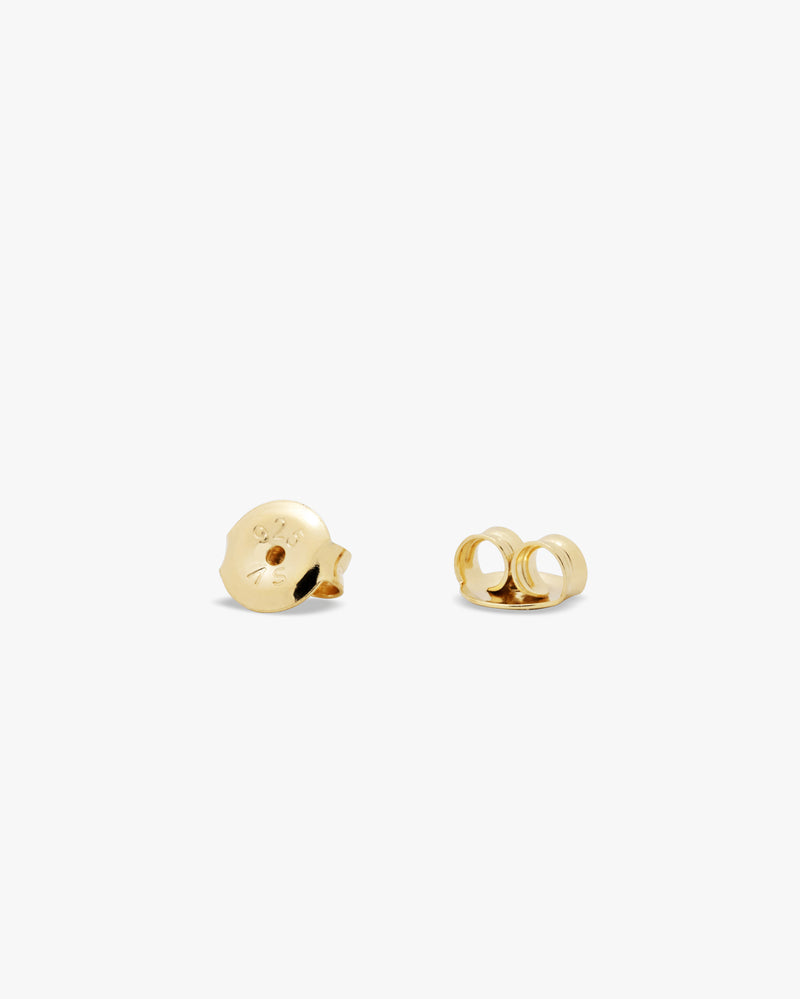 Golden Flow Half Hoop Earrings