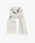 Julie Pale Grey Wool Scarf