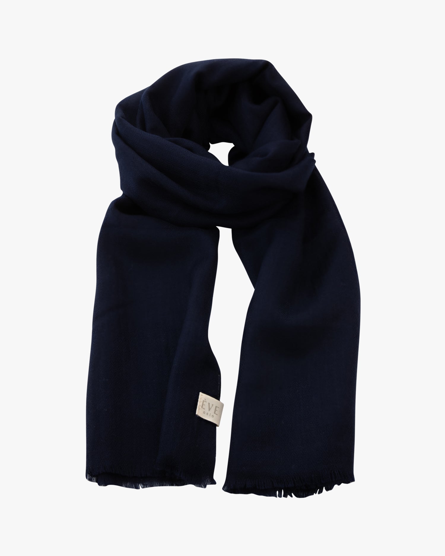 【LOULOUSEOUL】Eternal Eve Midi Dress (Scarf Set / Navy) DY Official - LINEN Series Dress - Eve Dress, S-M | Indo4ward