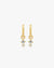 Golden Droplight Huggie Hoops