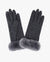 Wool Touch Gloves Cuff Charcoal