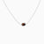 Oval Black Onyx Necklace