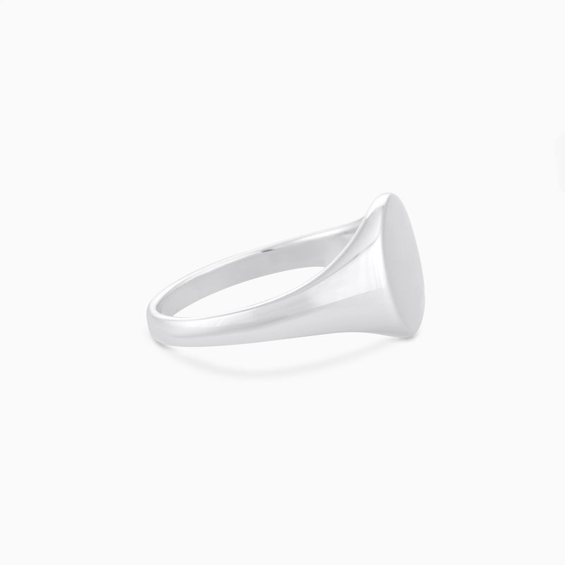 Silver Signet Ring S