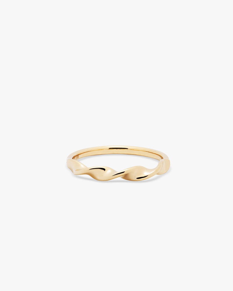 14K Twined Ring