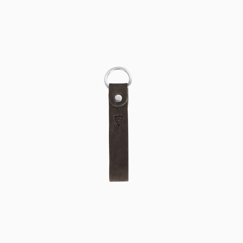 Key Ring Grey Nubuck