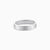 Silver Flat Stripe Ring