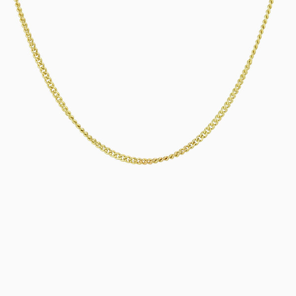 Brass Adjustable Link Chain Necklace