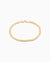 Golden Gourmet Bracelet Thin 7 Inch
