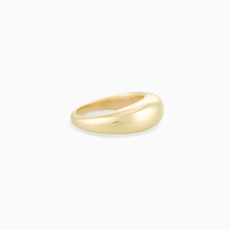Golden Dewdrop Ring