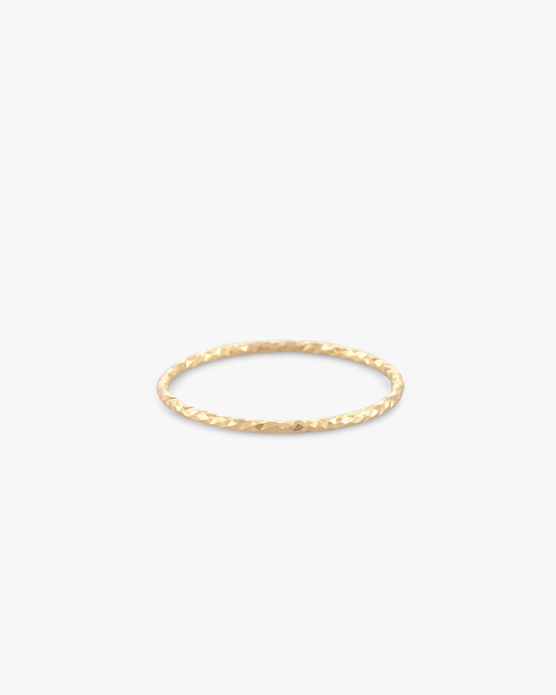 Golden DC Stackable Ring