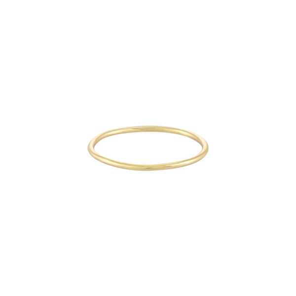 Golden Stripe Stackable Ring