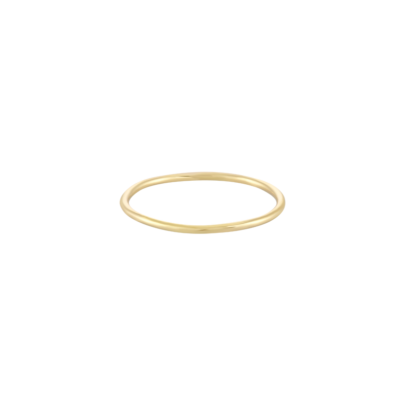 Golden Stripe Stackable Ring