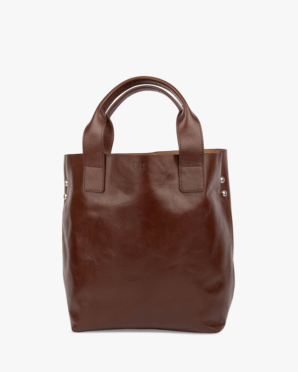 Naomi Shopper Bag Chestnut Brown