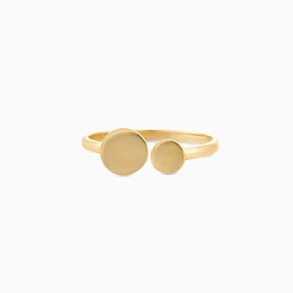 Golden Circles Ring