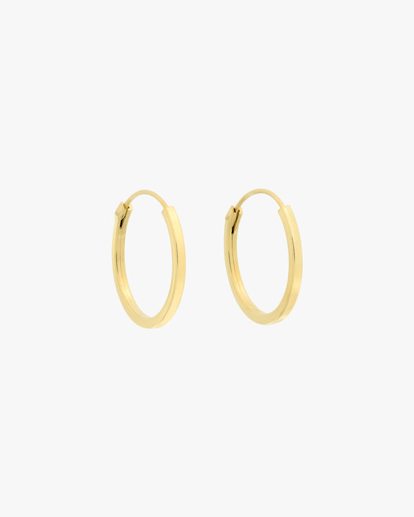 Golden Square Hoops 20mm